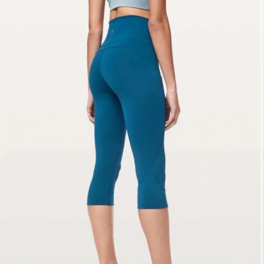 Lululemon Leggings Women’s 2 In Movement Crop Everlux “19 - Picture 1 of 11